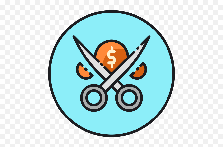 Cut Transaction Cost Vector Icons Free Download In Svg Png - Cost Cutting Icon Png,Cost Icon