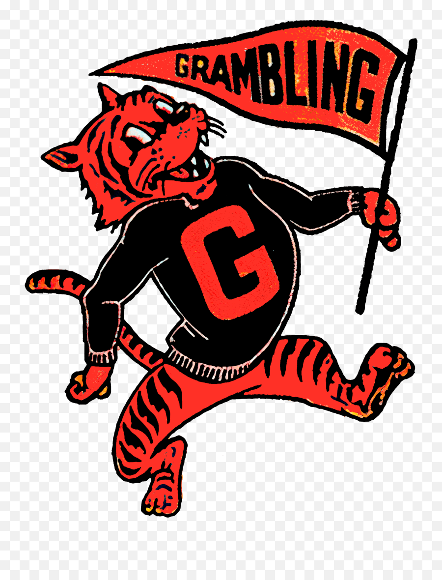 Grambling State Tigers Logo History Meaning Symbol Png - Vintage College Mascot,Cartoon University Icon
