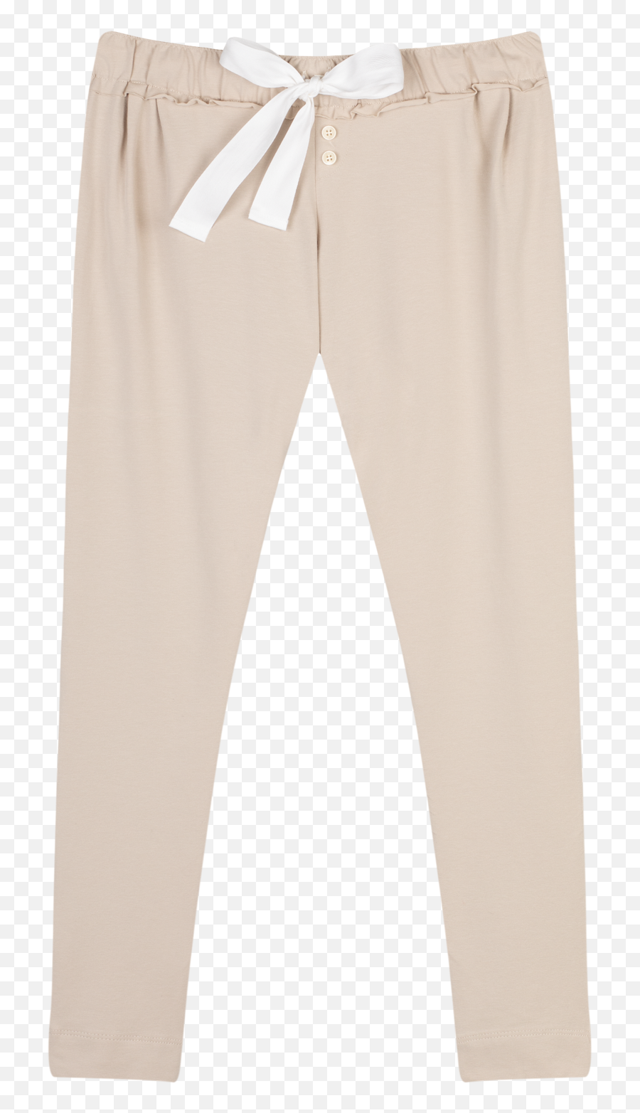 Warm Beige Slim Fit Pajama Pants - Chino Cloth Png,Pajamas Icon