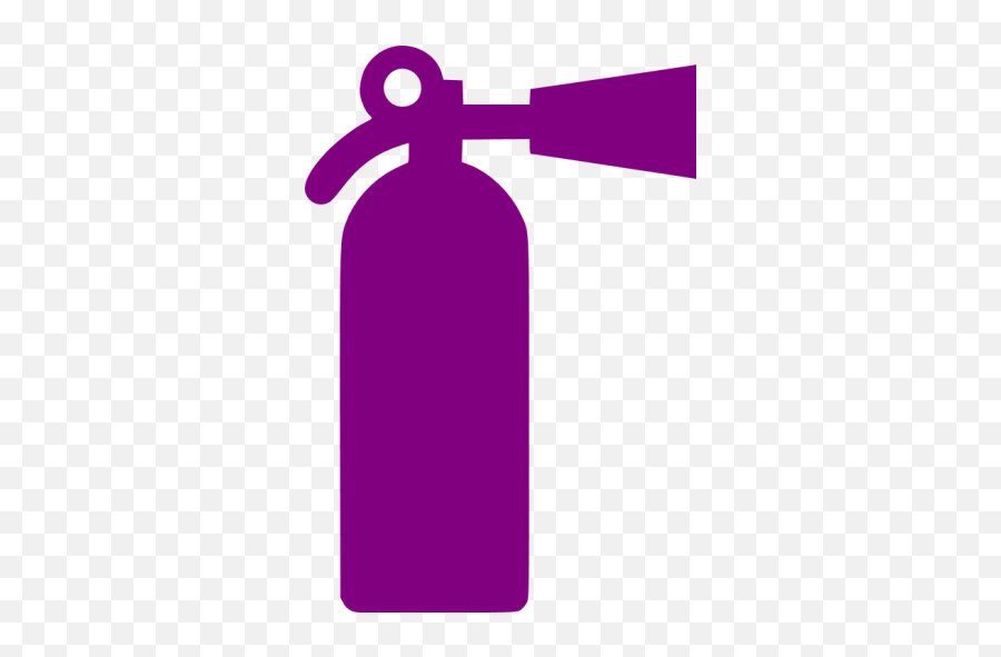 Purple Fire Extinguisher Icon - Fire Extinguisher Sign Png,Purple Fire Png