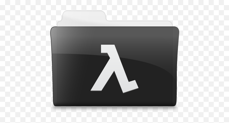 Folder Half - Life Icon Black Icons Softiconscom Sign Png,Half Life Logo
