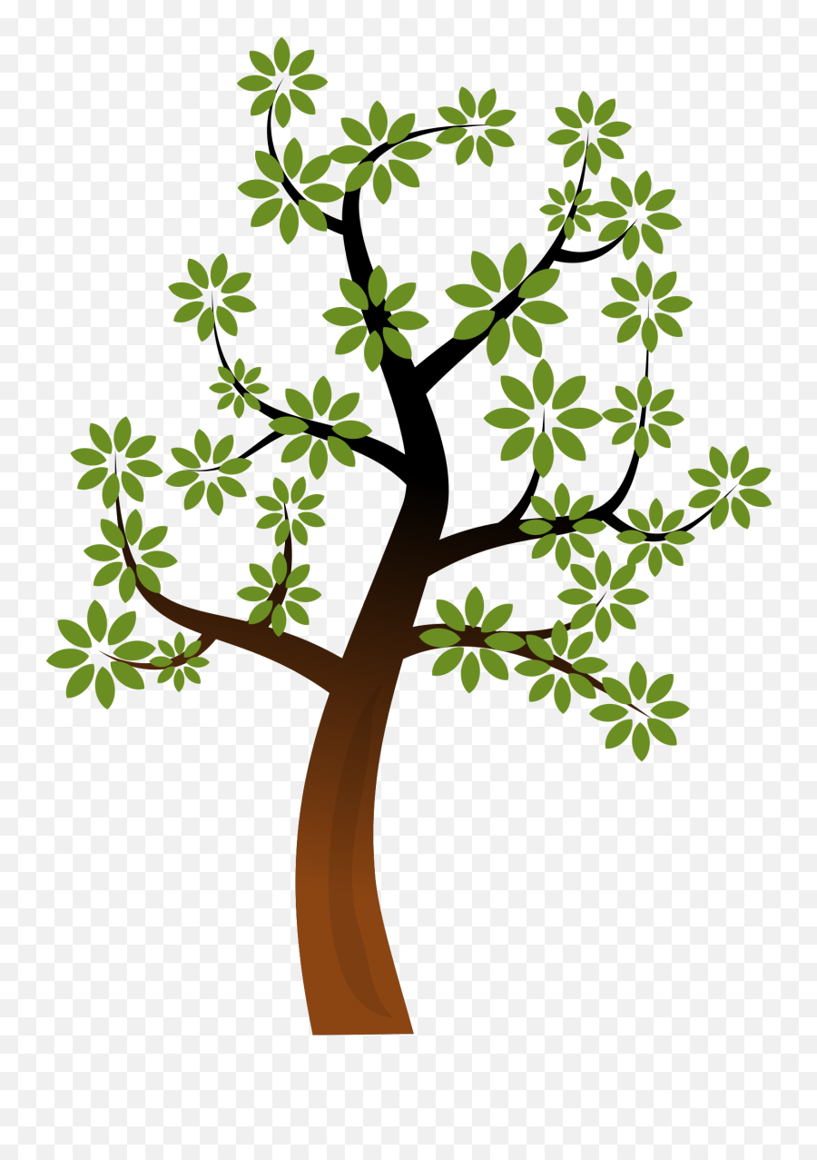 Simple Tree Png 2 Image - Public Domain Tree Clipart,Simple Tree Png