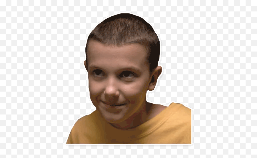 Brown Head Stranger Bobby Things Eleven - Eleven Dans Stranger Things Png,Nose Transparent Background