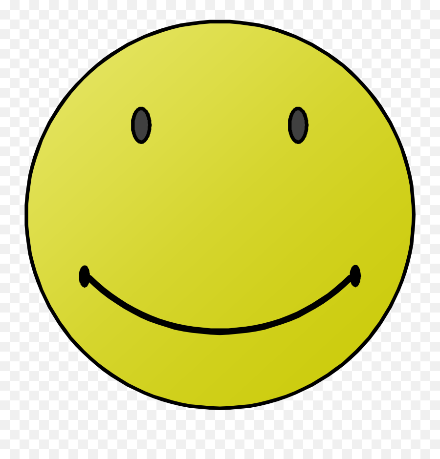 Positive Clipart Transparent Background - Happy Face Transparent Background Png,Happy Transparent Background