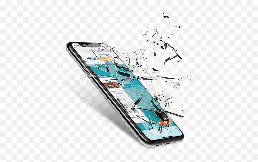 Iphone X Repair In Luxembourg - Iphone X Broken Screen Png,Broken Iphone Png