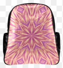 Pink Tiger Stripes Multi - Pockets Backpack Model 1636 Id D404758 Laptop Bag Png,Tiger Stripes Png
