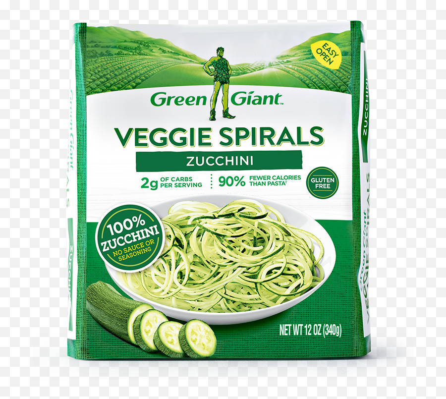Green Giant Veggie Spirals Zucchini - Green Giant Veggie Spirals Zucchini Png,Zucchini Png