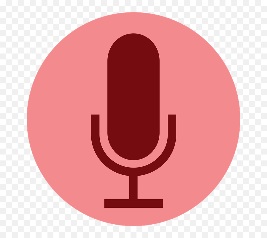 Microphone Record Audio - Free Vector Graphic On Pixabay Microphone Google Meet Png,Microphone Logo Png