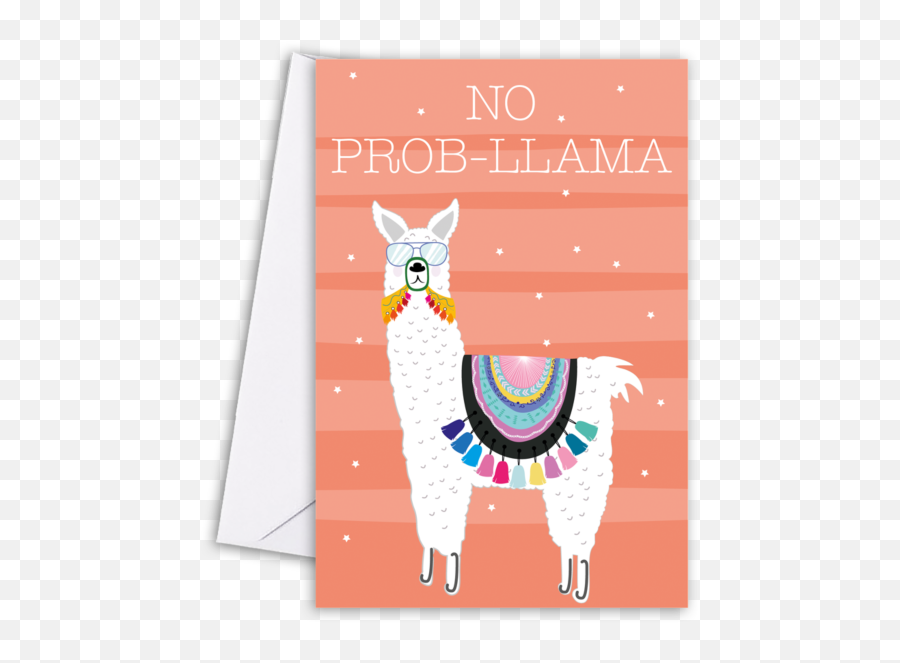 No Prob - Cartoon Png,Llama Png
