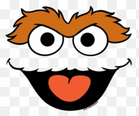 Sesamestreetoscarthegrouchfacetemplate Street - The png