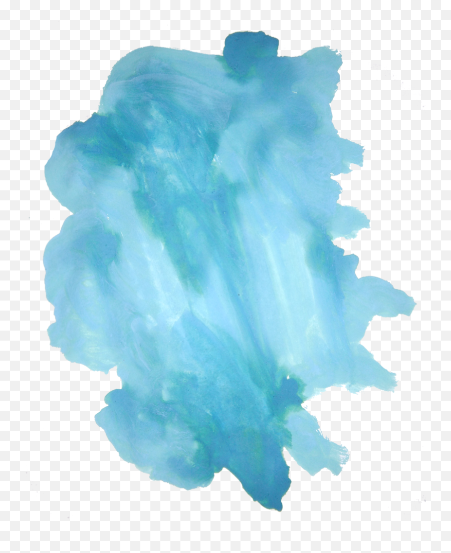 Transparent Background Blue Paint Clipart - Blue Watercolor Splash Png,Blue Watercolor Png