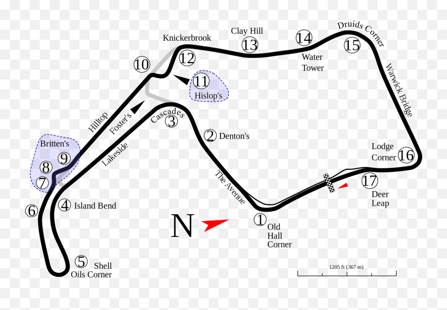 Download Oulton Park Race Track Png Image With No Background - Oulton Park International Circuit,Race Track Png