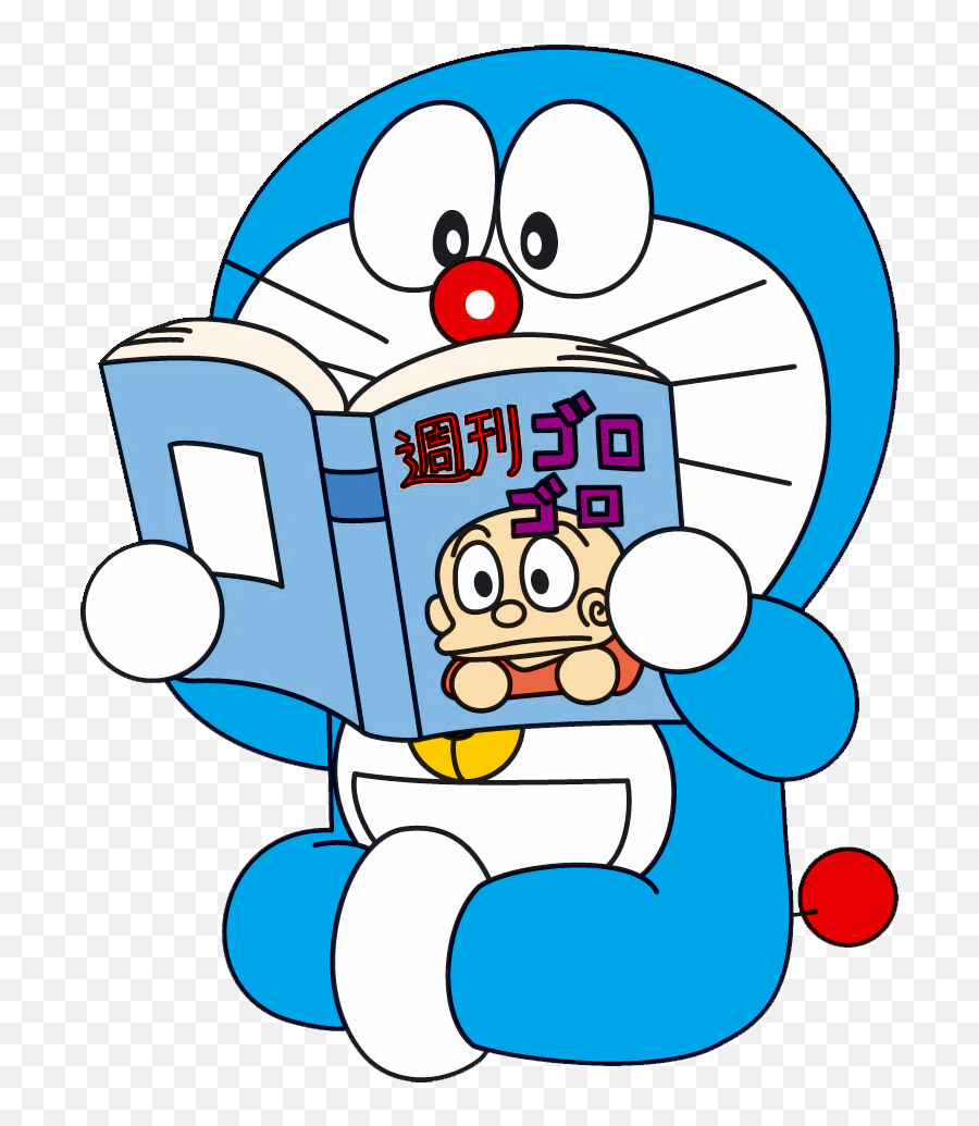 Book Comic Animation Hq Png Image - Doraemon Reading Book,Cartoon Book Png