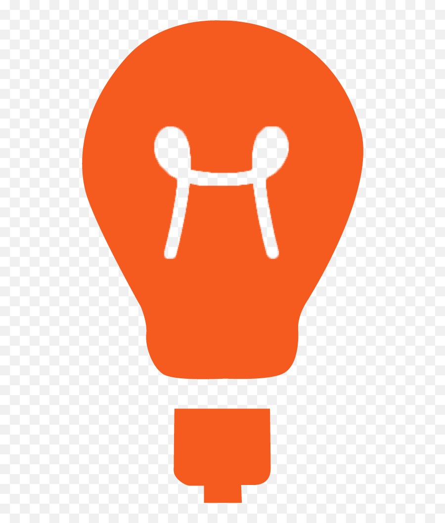 Free Light Bulb Png Icon Download Clip Art - Orange Light Bulb Icon,Lightbulb Icon Png