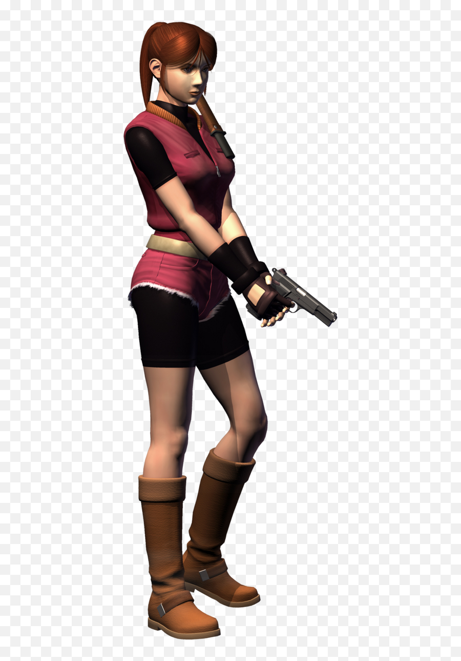 Claire Redfield Classic Re2 Style Colors Update V3 - Claire Resident Evil 2 Png,Chris Redfield Png