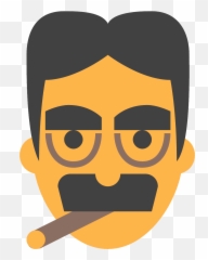 Groucho Marx Glasses Png - Groucho Marx Emoji Clipart Full Portable Network Graphics,Glasses Emoji Png
