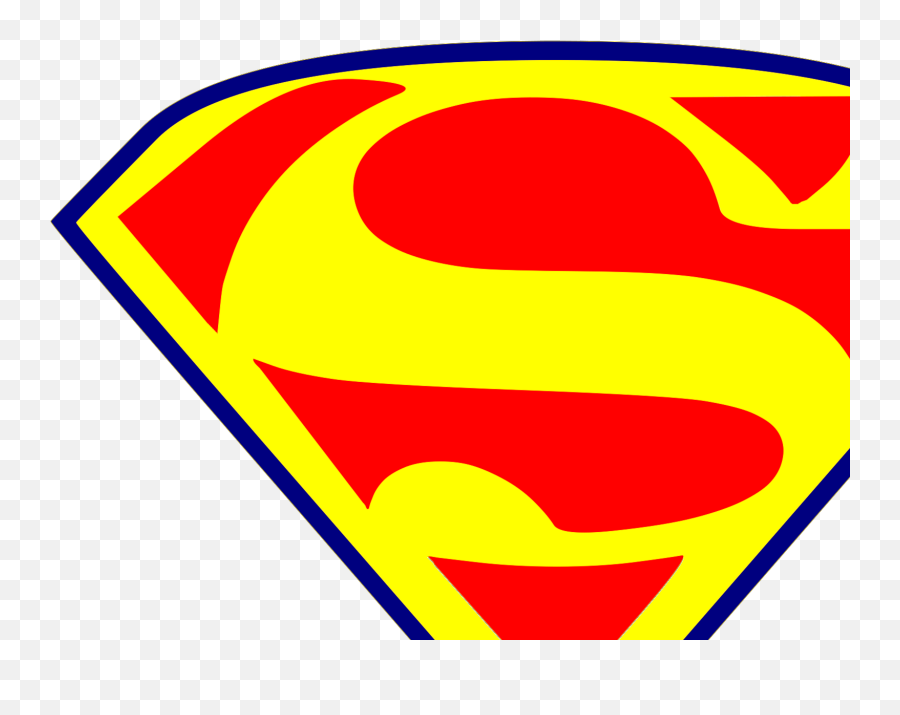 Yellow Superman S Svg Vector Clip Art - Clip Art Png,Superman Logo Svg