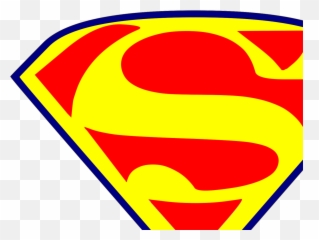 Yellow Superman Svg Vector Clip Art - Art png