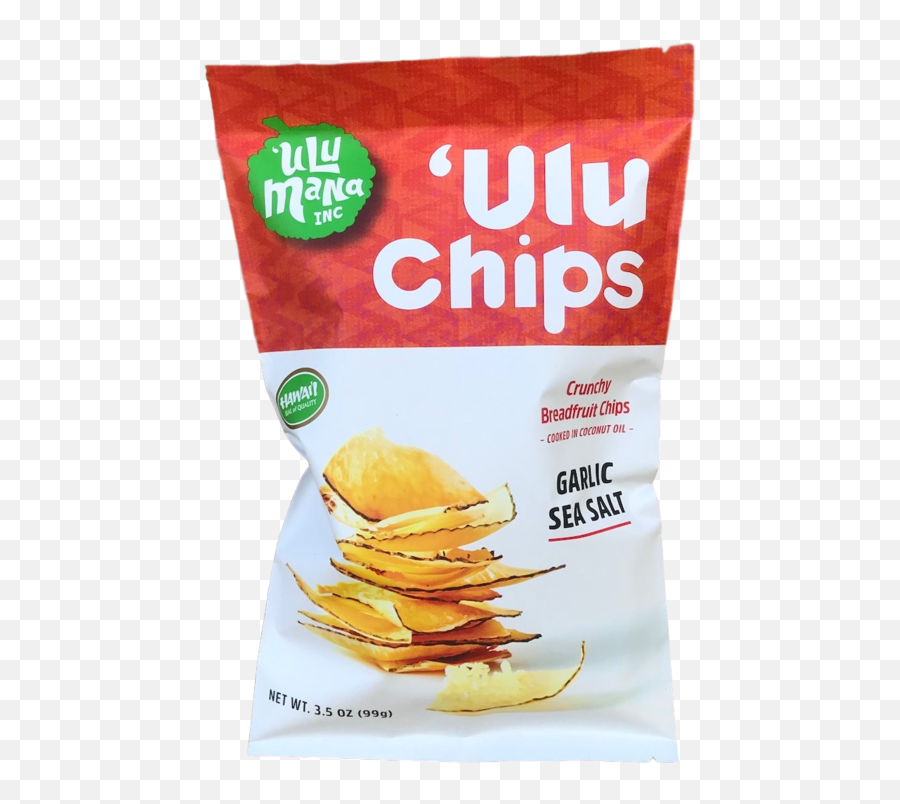 U0027ulu Chips - Garlic Sea Salt Potato Chip Png,Garlic Transparent Background
