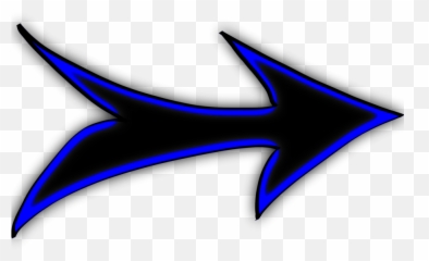 Black And Blue Arrow Clipart Computer Icons Art - png