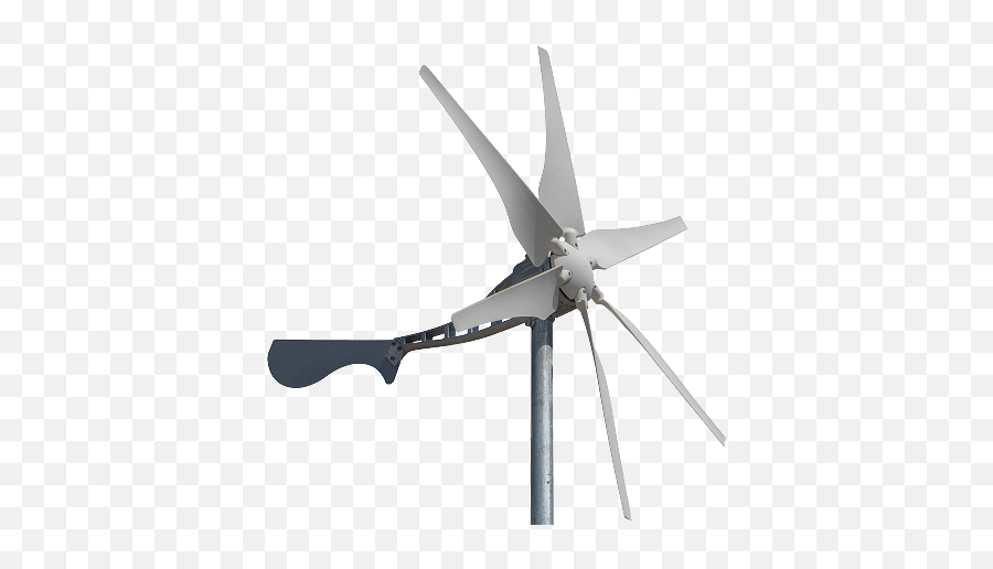 Wind Turbine Horiz 400w 1224v6 Blade - 6 Blade Wind Turbine Png,Wind Turbine Png