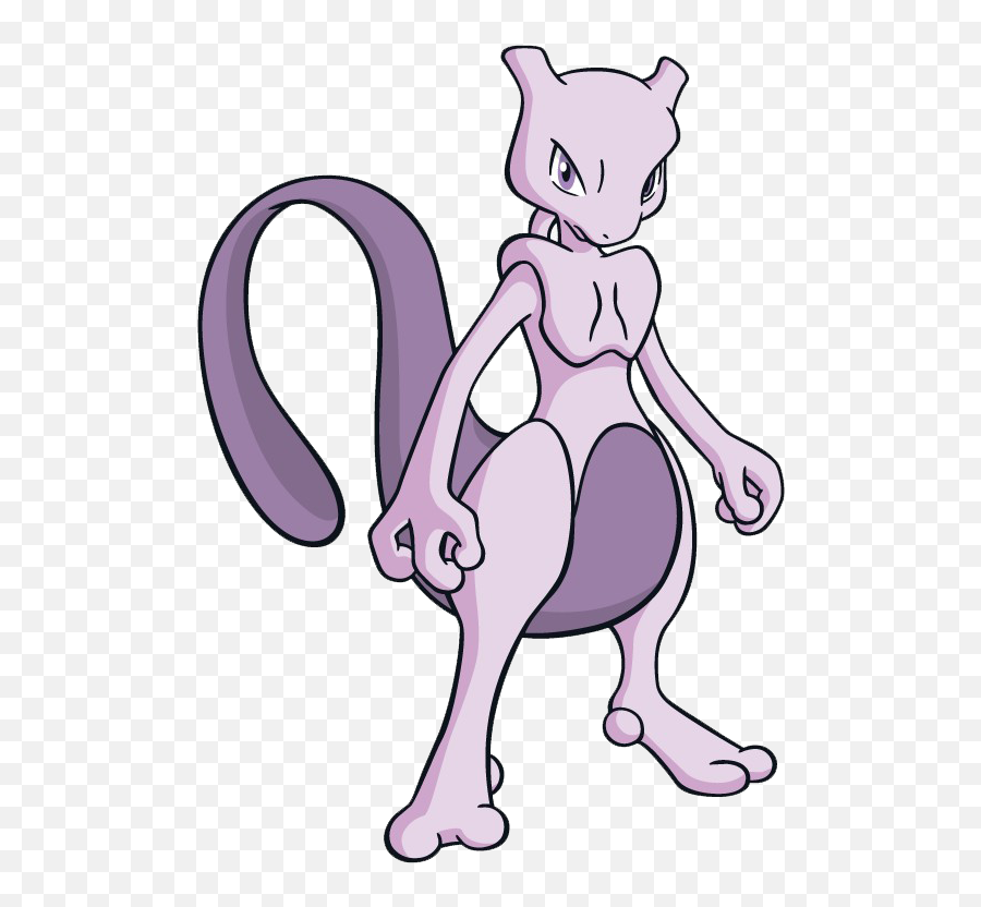Mewtwo Pokemon Character Vector Art - Mew 2 Pokemon Png,Mewtwo Png