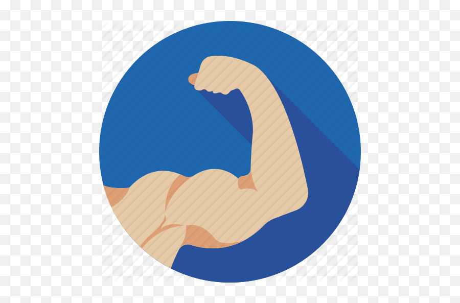 Biceps Fitness Muscle Muscular Arm - Strong Muscle Icon Png,Strong Arm Png