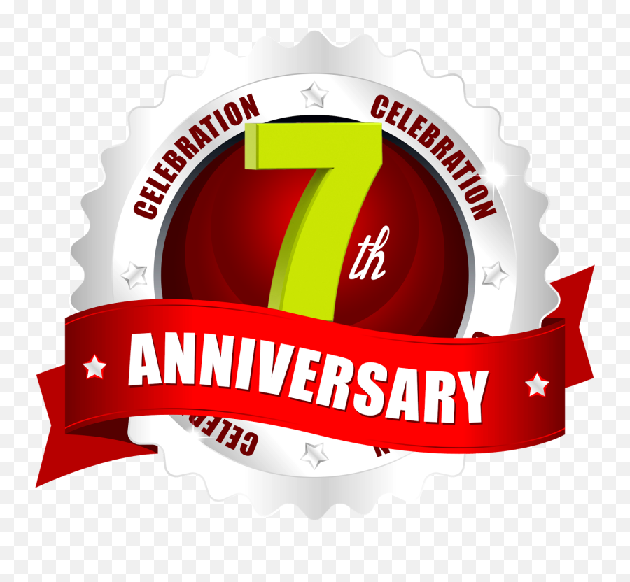 7 Years Celebrations Hd Ping Logo Free - 7 Years Celebration Logo Png,Ping Logo