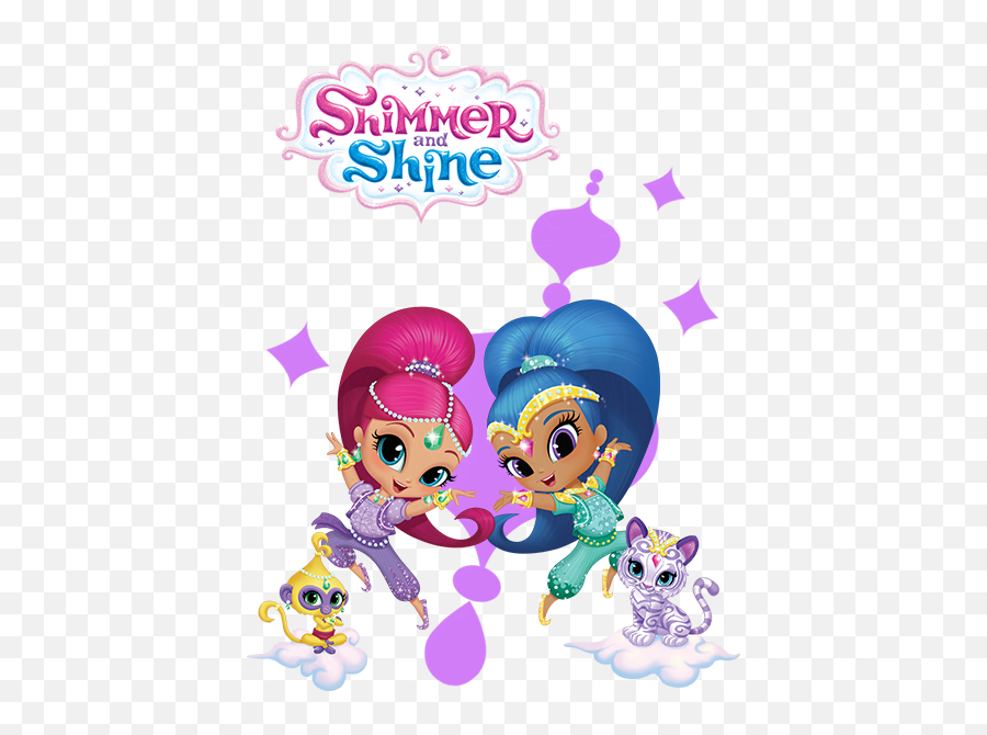 Shimmer And Shine Desktop Landscape 2x - Shimmer And Shine Png,Shimmer And Shine Png