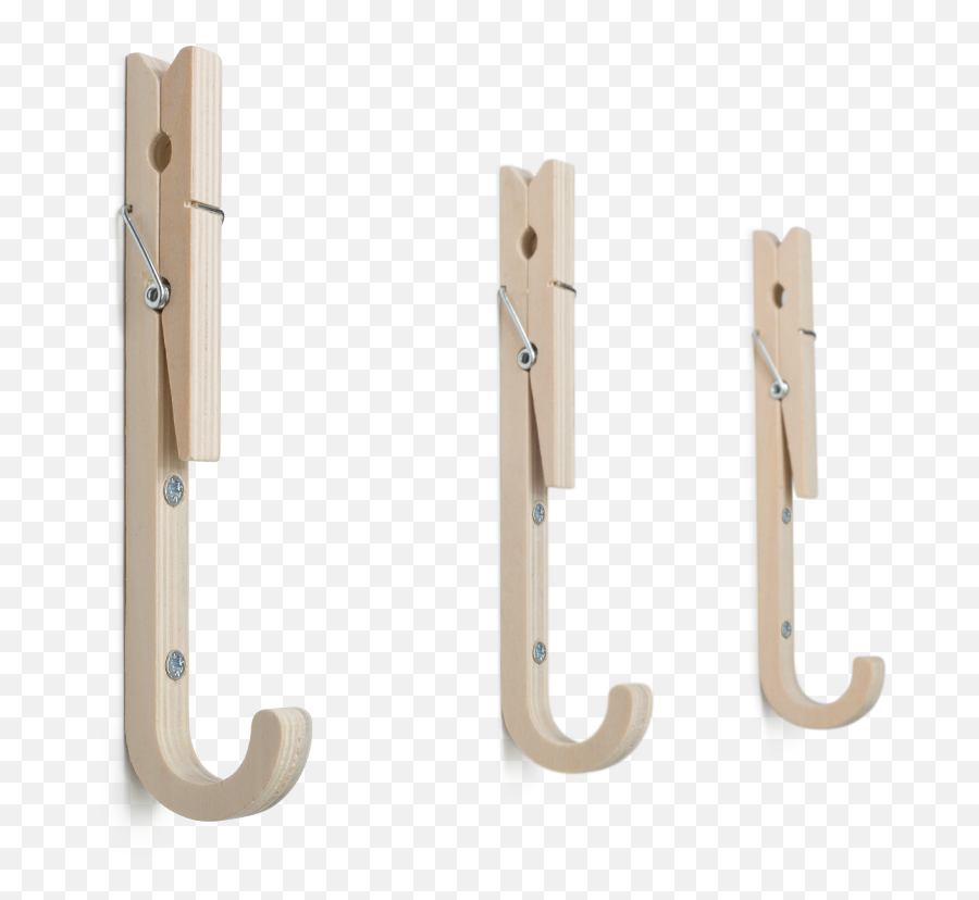 Clothespin Png Free - Wooden Coat Hook Png,Clothespin Png