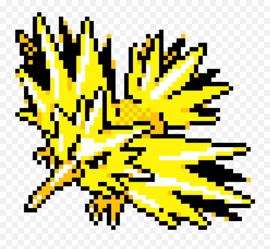 Download Cheat Codes Pokemon Prism Png - Pokemon Zapdos Pokemon Perler Bead Patterns,Zapdos Png