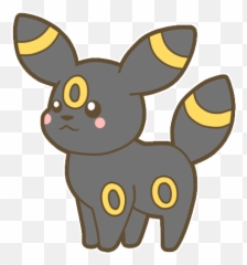 Chibi Umbreon Anim - Chibi Cat Gif 500x450 Png Clipart Umbreon Gif Transparent Background,Umbreon Png