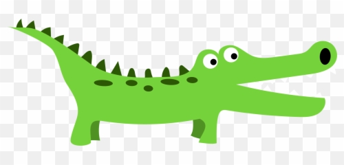 Clipart Alligator Strong - Alligator Image Preschool Png Cartoon Alligator Mouth Open,Alligator Transparent