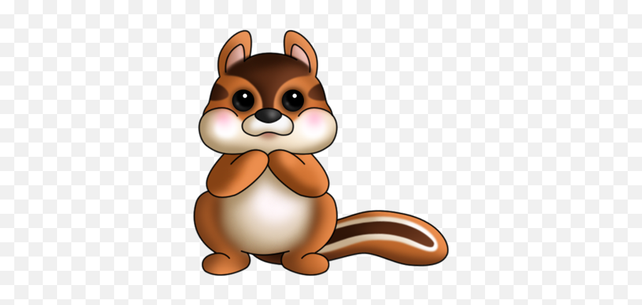 Chipmunk Standing - Cartoon Chipmunk Png,Chipmunk Png