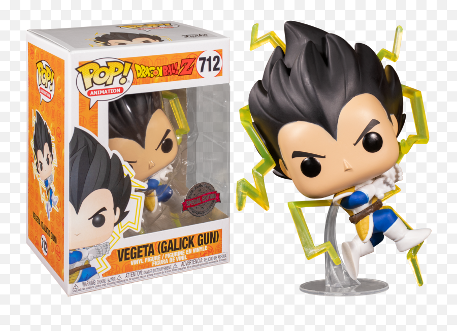 Pop Animation Dragonball Z - Vegeta Galick Gun Exclusive Funko Pop Vegeta Galick Gun Png,Vegeta Png