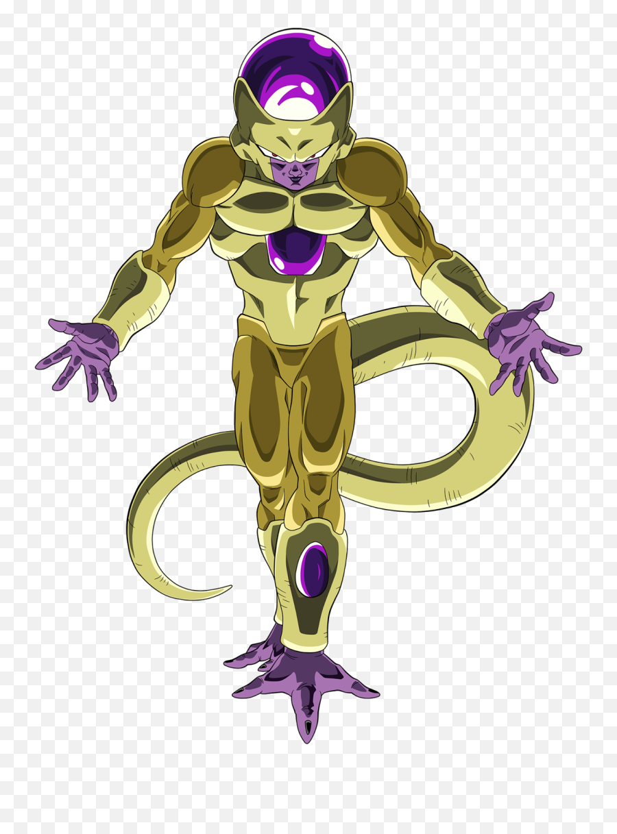 Dragon Ball Z Freeza Dourado - Dragon Ball Golden Frieza Png,Frieza Png