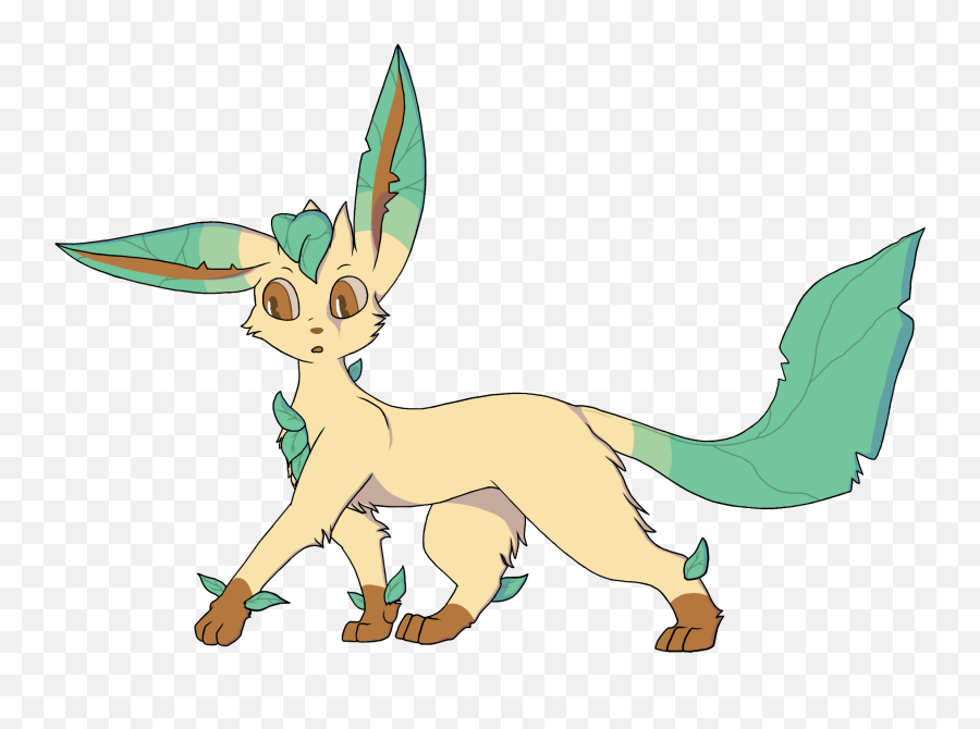 Leafeon 2017 - Transparent Leafeon Png,Leafeon Png