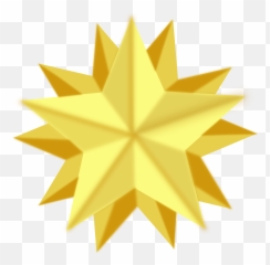 Starsymmetryorigami Paper Png Clipart - Royalty Free Svg Png Christmas Tree Star Png,Star Of Bethlehem Png