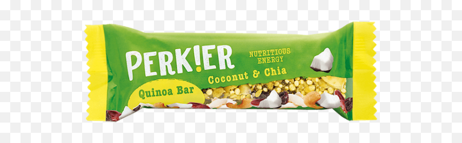 Perkier Coconut Quinoa Bar - Chocolates U0026 Snacks Snack Png,Coconut Transparent