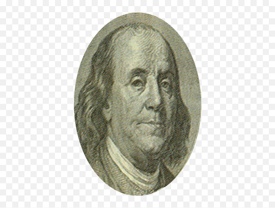 Benjamin Franklin - 100 Dollar Bill Png,Benjamin Franklin Png