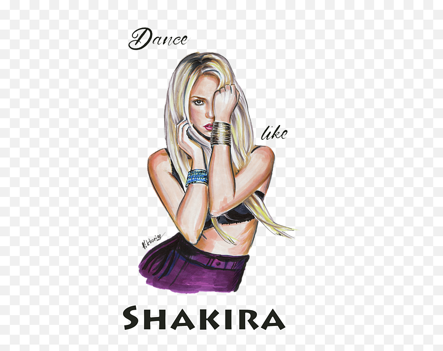Image If Desired - Drawing Png,Shakira Png