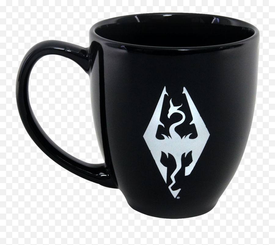 Skyrim Mug Dragon - Skyrim Oversize Mug Size Png,Skyrim Dragon Logo