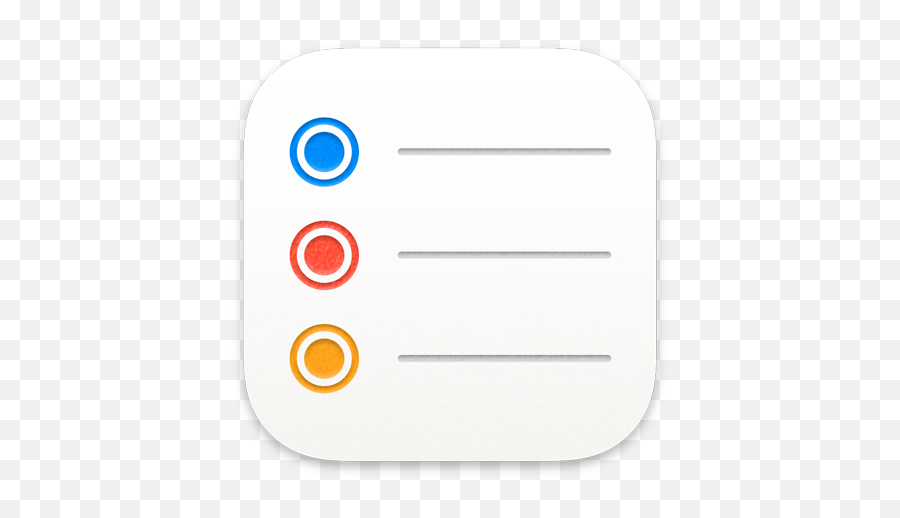 App Icon - Icons And Images Macos Human Interface Reminders Aesthetic White Icon Png,Safari Logo Aesthetic
