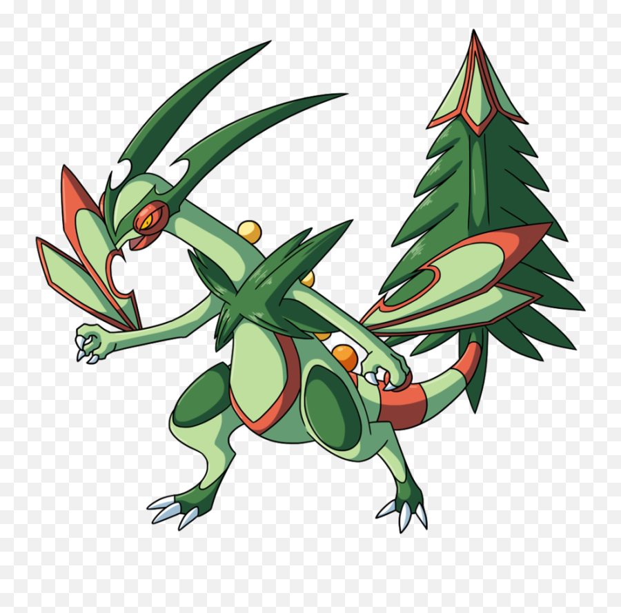 Sceptile And Flygon Fusion - Flygon Sceptile Fusion Png,Sceptile Png