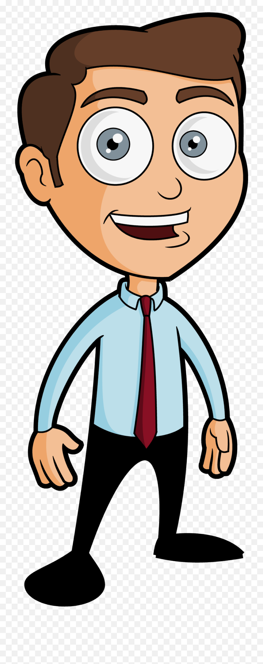 Free Cartoon Person Png Download Clip Art - Man Drawing,Person Png