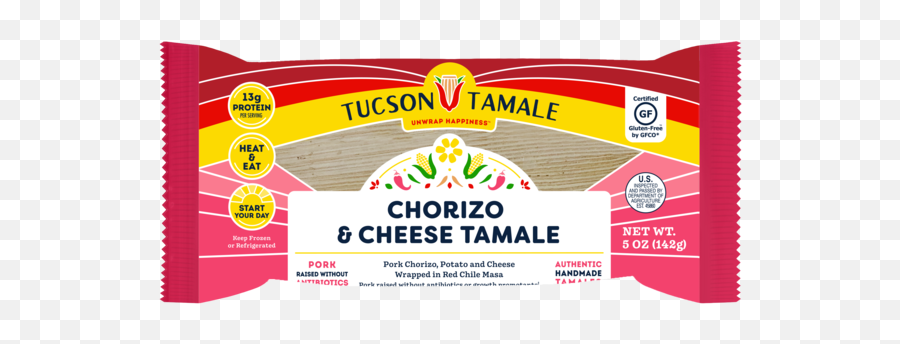 Chorizo Cheese Tamale - Breakfast Sausage And Cheese Tamale Png,Hot Tamales Logo