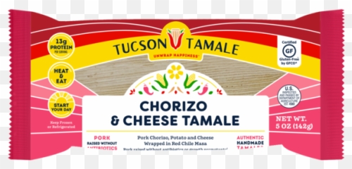 Chorizo Cheese Tamale - Breakfast Sausage And Cheese Tamale Png,Hot Tamales Logo