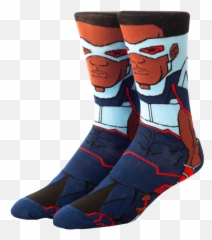 Marvel Falcon Crew Socks - Unisex Png,Falcon Marvel Png
