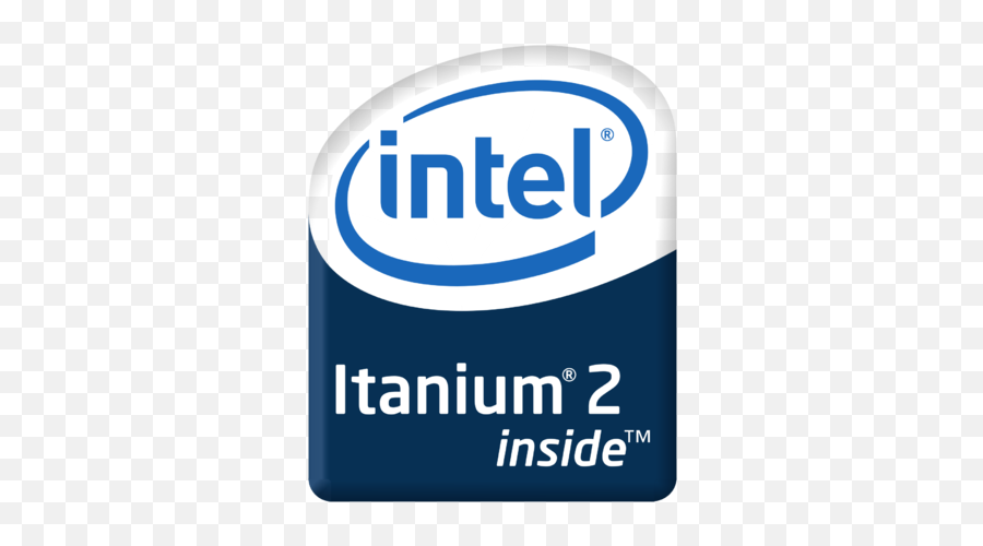 Intel Itanium 2 - Intel Itanium 2 Logo Png,Intel Inside Logos