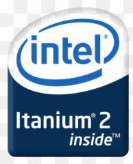 Intel Itanium 2 - Logo png